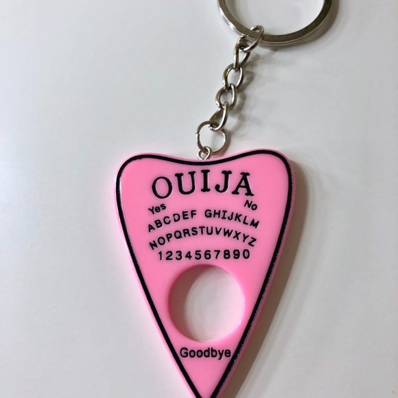 Handmade Ouija Planchette Keychains - Picture 7 of 7